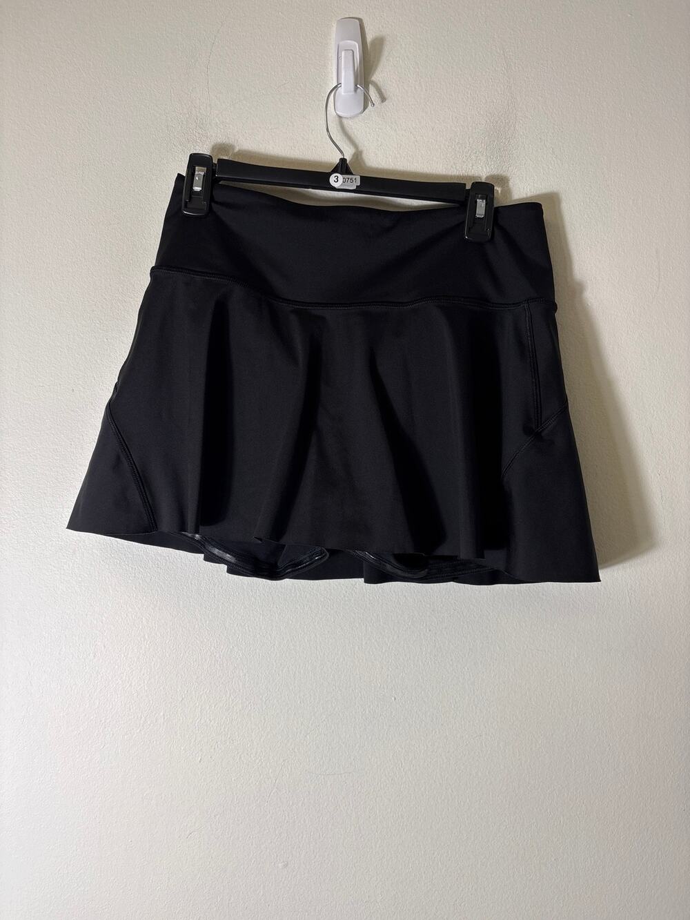 Athleta Black Ace Tennis Skirt Sz M